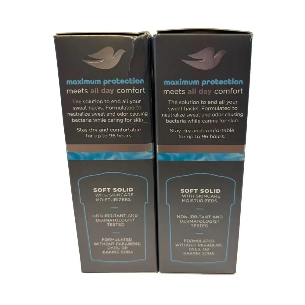 Dove Men+Care Maximum Protection Antiperspirant Clean Comfort 1.7 oz 2 Pack 96H